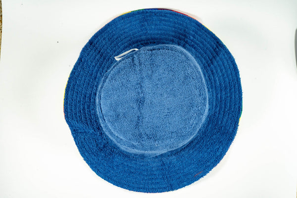 Br Apparel Rainbow Terry Towelling Bucket Hat Gay Lesbian Mardi Gras Party Cap Lgbt Reversible Medium 57Cm Hats