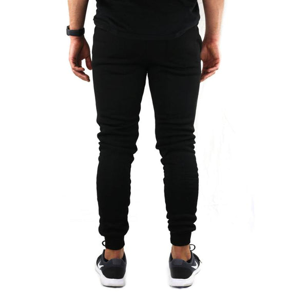 Riflessi Mens Skinny Track Joggers Trousers Gym Casual Sweat Cuffed Slim Trackies Fleece Pants