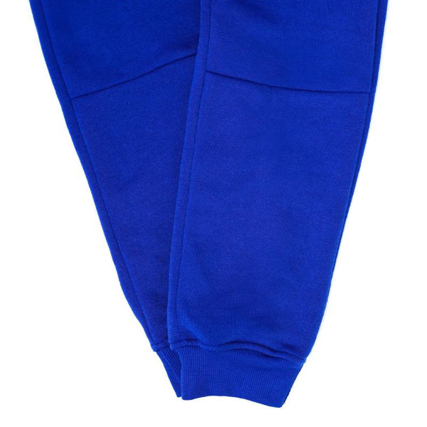 Riflessi Mens Skinny Track Joggers Trousers Gym Casual Sweat Cuffed Slim Trackies Fleece Royal Blue Pants