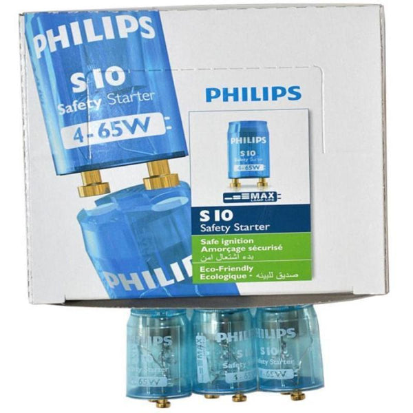 Philips S10 Safety Starters For Fluorescent Lamps Lights Box Of 25 Lighting Accessories