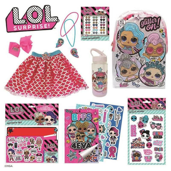 Lol Retail Showbag Backpack Necklace Skirt And More Earrings