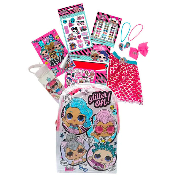 Lol Retail Showbag Backpack Necklace Skirt And More Earrings