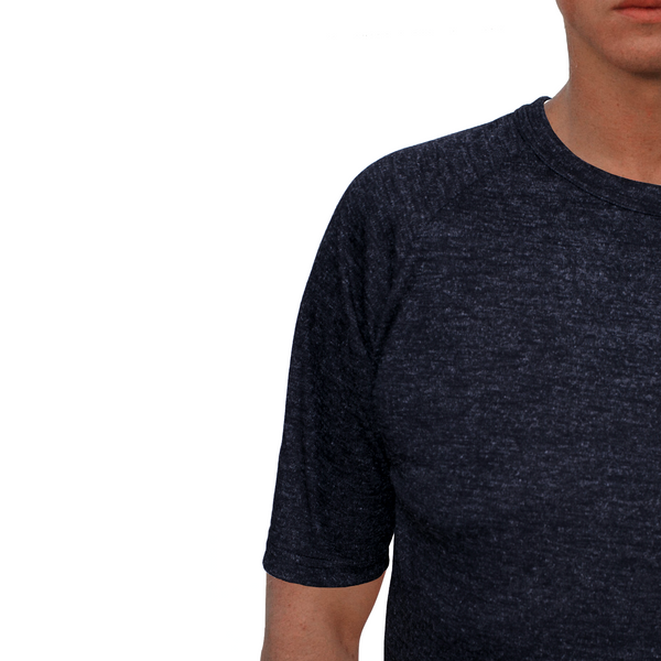 Br Apparel Mens Merino Wool Blend Short Sleeve Thermal Top Underwear Thermals Base Layer Black T Shirts