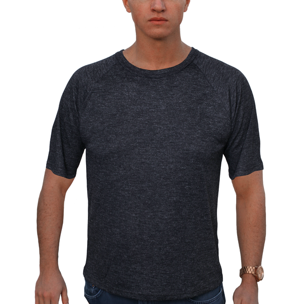 Br Apparel Mens Merino Wool Blend Short Sleeve Thermal Top Underwear Thermals Base Layer Black T Shirts