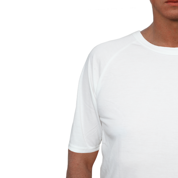 Br Apparel Mens Merino Wool Blend Short Sleeve Thermal Top Underwear Thermals Base Layer Natural T Shirts