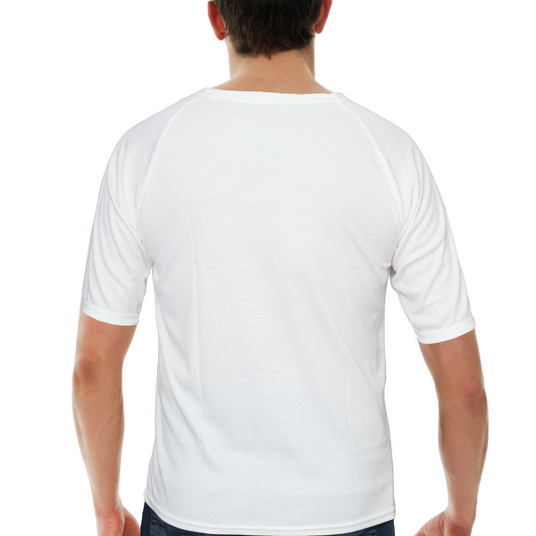 Br Apparel Mens Merino Wool Blend Short Sleeve Thermal Top Underwear Thermals Base Layer Natural T Shirts