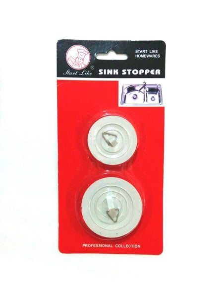 Br Home 4X Bath And Sink Plugs Chrome Rubber 42Mm 54Mm Drain Stoppers & Strainers