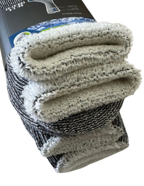 Br Apparel 6 Pairs Heavy Duty Wool Blend Work Extra Thick Cushion In Assorted Colours Socks