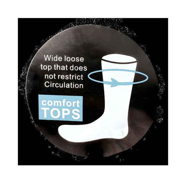 Br Apparel Merino Wool Mens Loose Top Thermal Diabetic Comfort Circulation 1 Pair 11 14 Socks