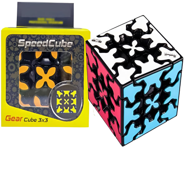 Br Games 3X3 Square Speed Cube Pyramid Brain Teaser Puzzle Magic Educational Puzzles