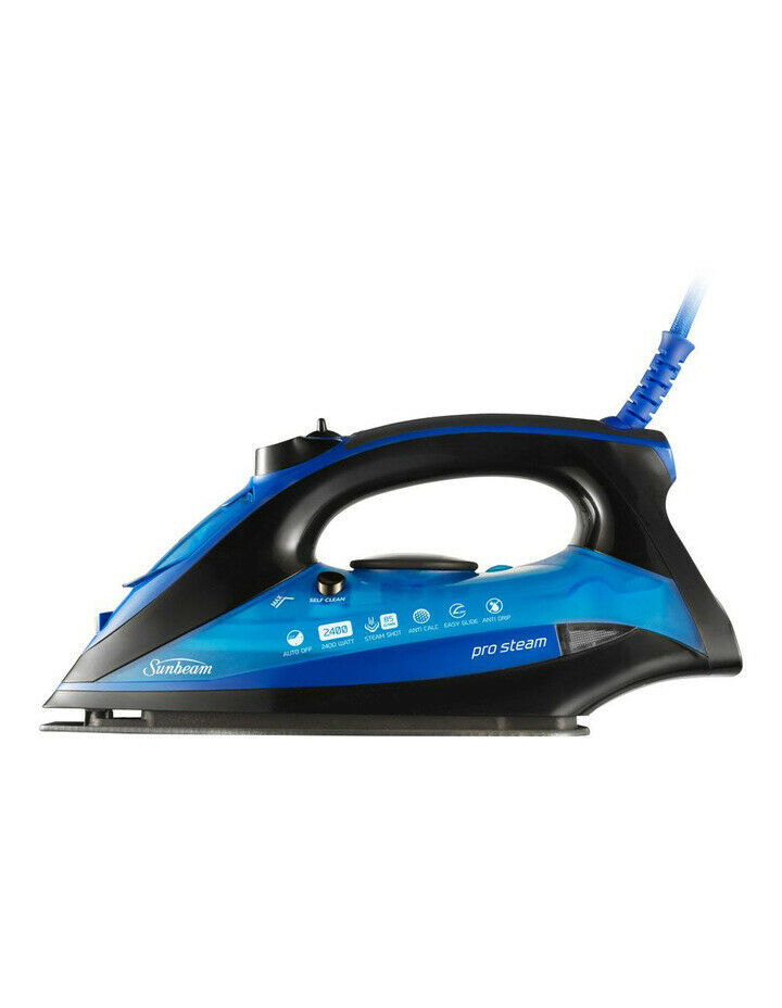 Sunbeam Prosteam Swift Iron Sr4260 Blue Black Irons & Press Irons