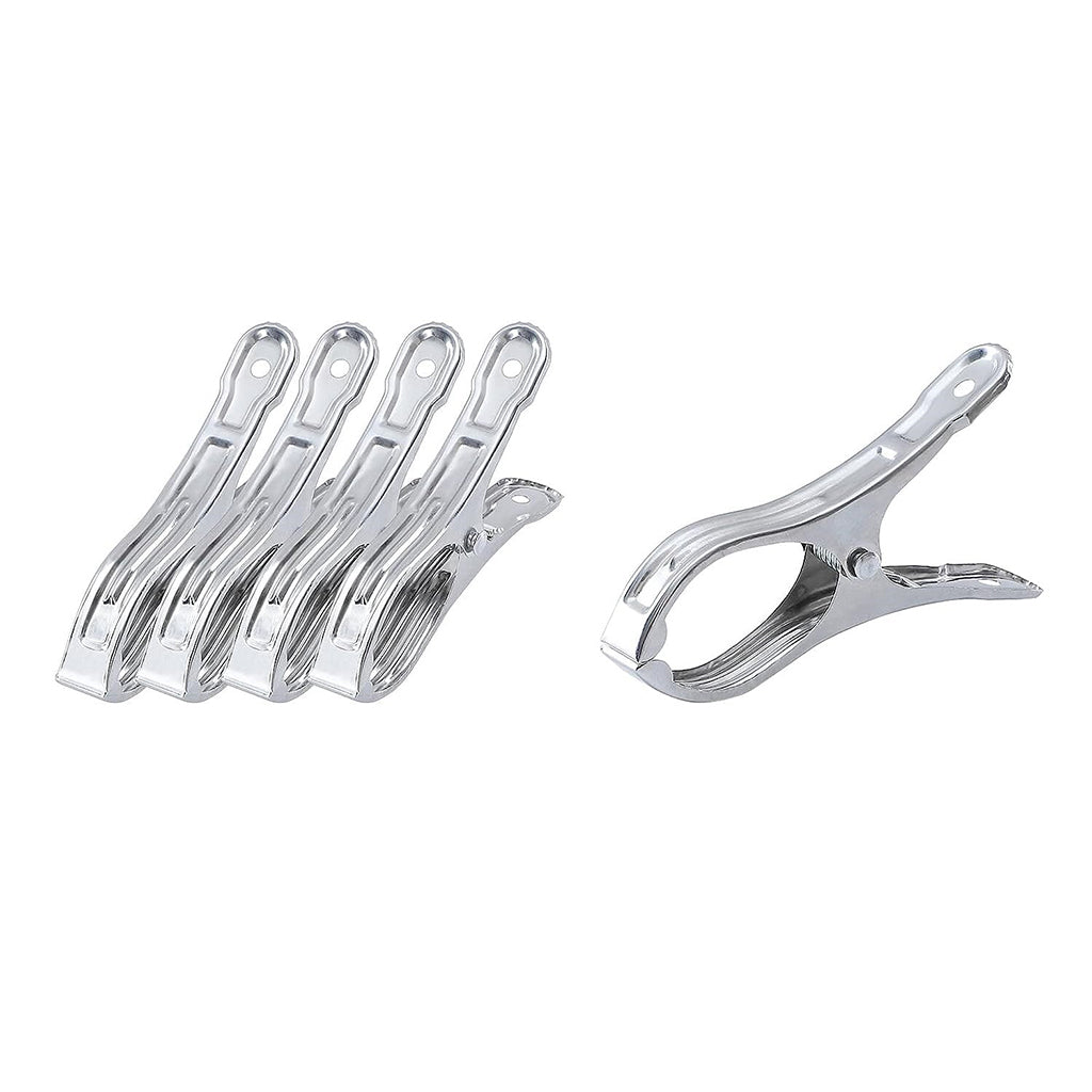 Br Home 6X Stainless Steel Clothes Pegs Laundry Clips Washing Line Clothespin Pegs & Peg Bags