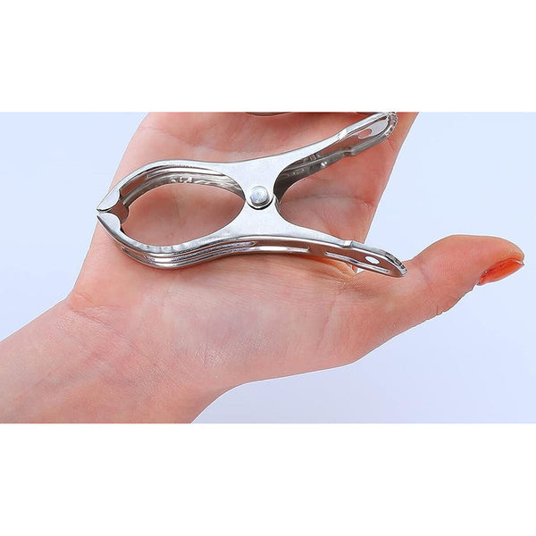 Br Home 6X Stainless Steel Clothes Pegs Laundry Clips Washing Line Clothespin Pegs & Peg Bags