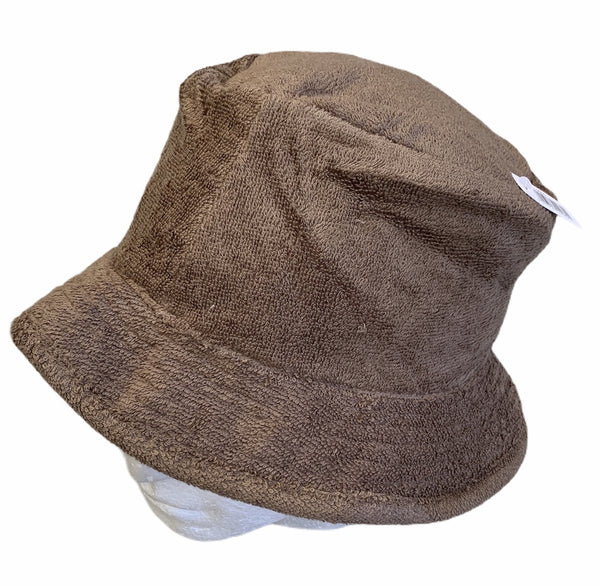 Br Apparel Stingy Brim Terry Towelling Bucket Hat Daggy Fishing Camping Lad Cap 100% Cotton Khaki Hats & Headwear