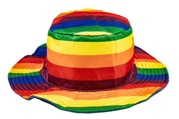 Br Apparel Stingy Brim Terry Towelling Bucket Hat Daggy Fishing Camping Lad Cap 100% Cotton Rainbow Blue Hats & Headwear
