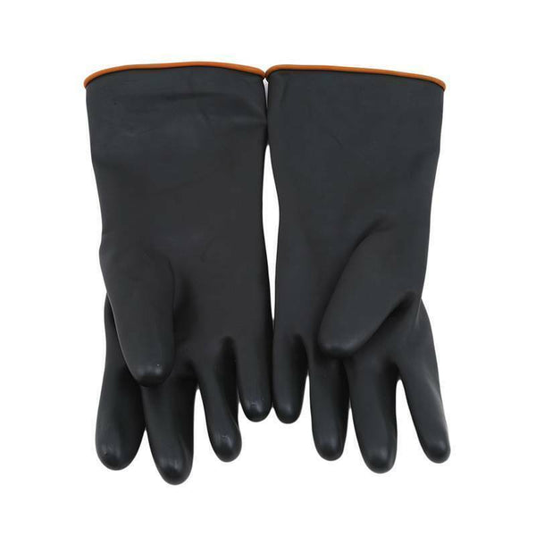 Br Workwear Latex Gloves Rubber Ppe Anti Chemical Acid Heavy Duty Protective Gloves