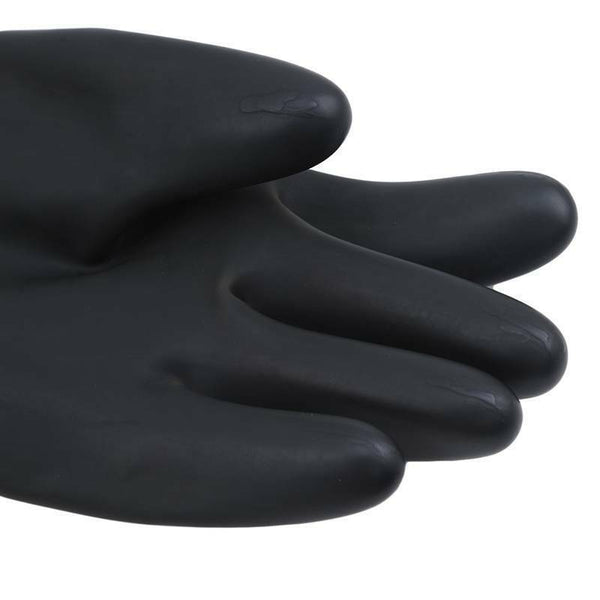 Br Workwear Latex Gloves Rubber Ppe Anti Chemical Acid Heavy Duty Protective Gloves