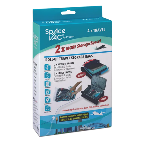 4 X Space Vac Vacuum Storage Bag Seal Compressing Organizer Clothes Storage Bags