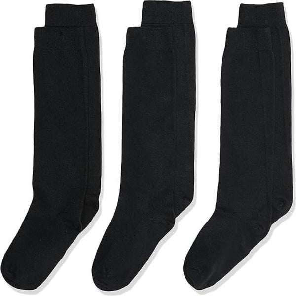 Tag 4 School 12X Pairs Uniform Knee High Cotton Rich Girls Boys Kids Bulk Socks