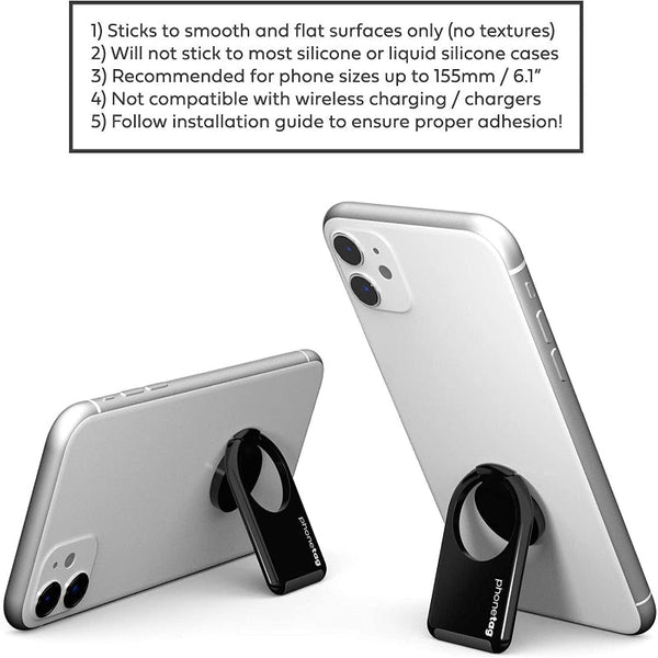 Multi View Phone Stand With Magnetic Ring Holder Universal Mounts & Holders