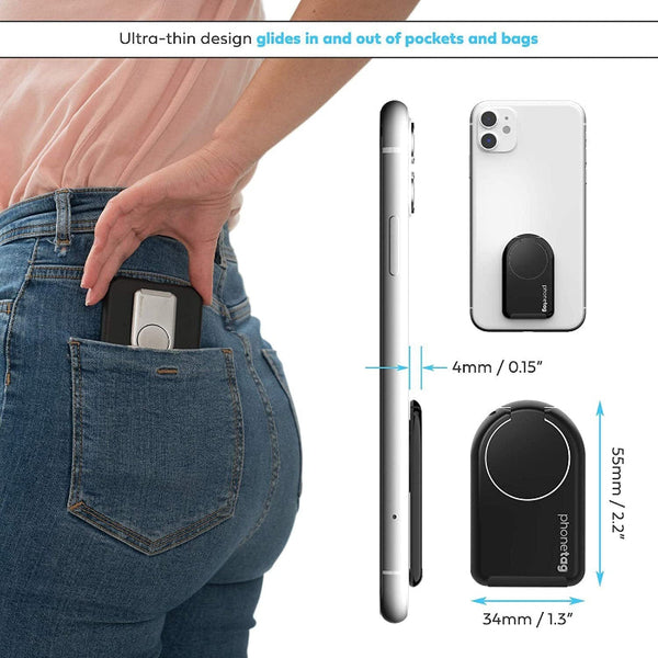 Multi View Phone Stand With Magnetic Ring Holder Universal Mounts & Holders