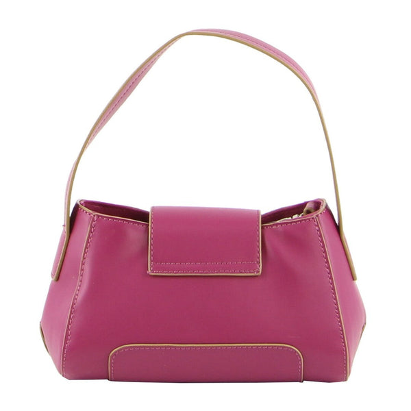 Milleni Mini Fashion Handbag Tote Bag In Magenta Women's Bags & Handbags