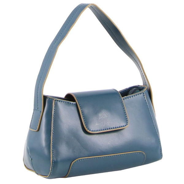 Milleni Mini Fashion Handbag Tote Bag In Teal Women's Bags & Handbags