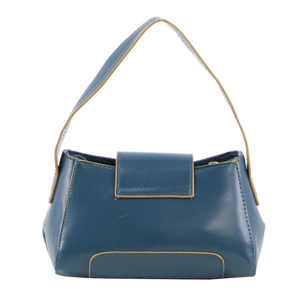 Milleni Mini Fashion Handbag Tote Bag In Teal Women's Bags & Handbags