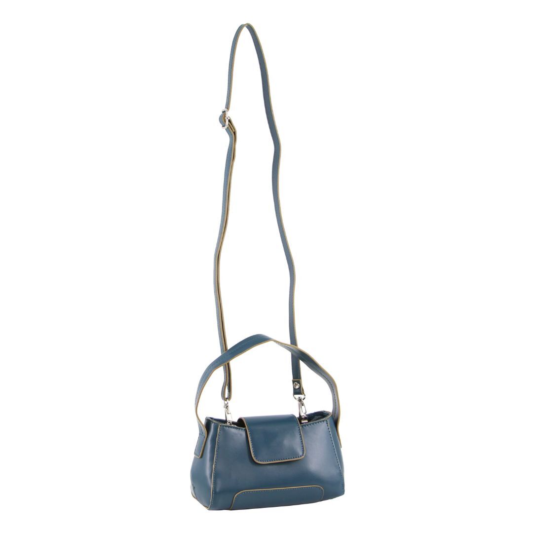 Milleni Mini Fashion Handbag Tote Bag In Teal Women's Bags & Handbags
