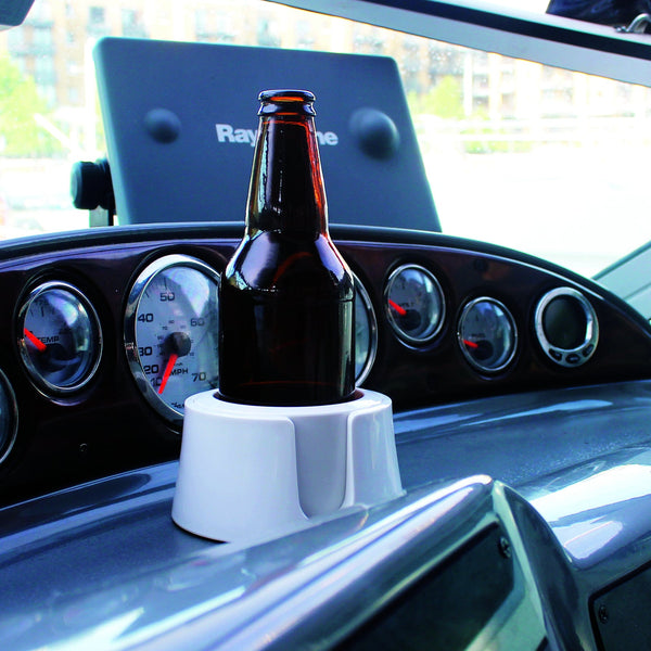 Table Coaster Anti Spill Drink Holder Tray Couch Seat Car Office Travel White Coasters