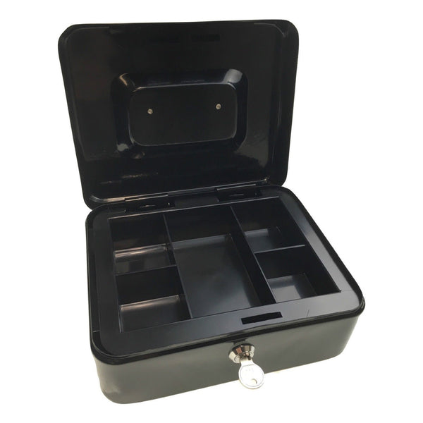 Br Pets Lockable Metal Cash Box Deposit Petty Slot Two Keys Assorted Colour Money Boxes