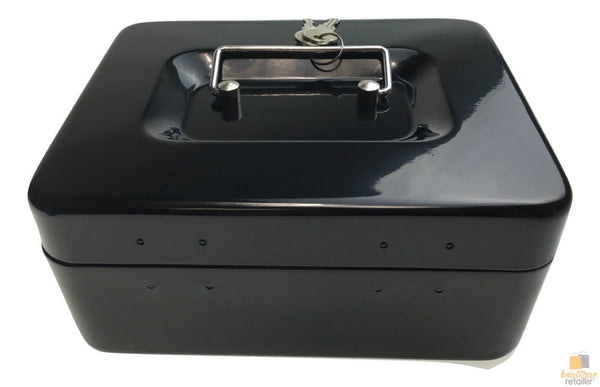 Br Pets Lockable Metal Cash Box Deposit Petty Slot Two Keys Assorted Colour Money Boxes