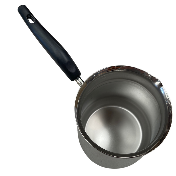 Br Kitchen 1.2L Turkish Coffee Pot Milk Warmer Jug Handle Stainless Steel Jugs & Pitchers