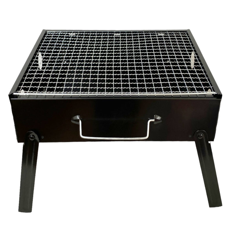 Br Outdoor Mini Foldable Charcoal Grill Bbq Matte Black Camping Stoves