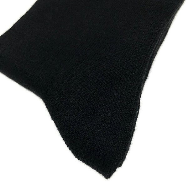 Br Apparel Bamboo Crew Natural Eco Healthy Unisex Work Business Black Socks