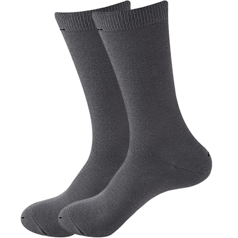 Br Apparel Bamboo Crew Charcoal Eco Friendly Business Unisex Comfort 11 14 Socks