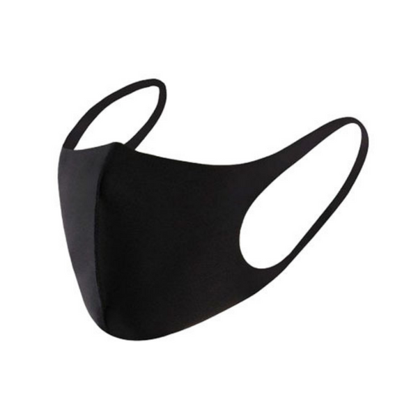 Br Apparel 50X Summer Reusable Breathable Face Mask Mouth Anti Dust Haze Black Face Masks