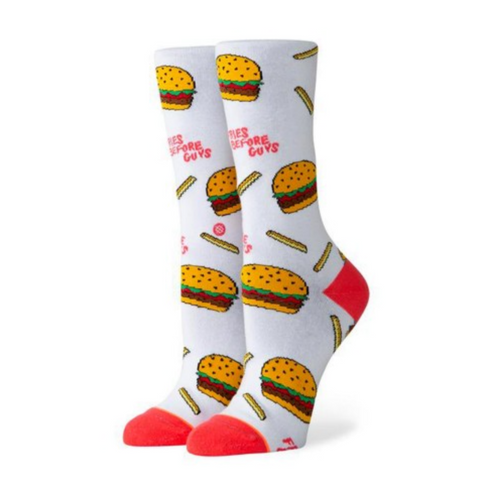 Everyday Light French Fries Before Guys Chips Burger Crew Socks