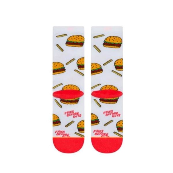 Everyday Light French Fries Before Guys Chips Burger Crew Socks