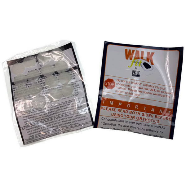 Walkfit Orthotics Fit Foot Feet Support Blue (Womens 5 5.5 Mens 4 4.5) Insoles