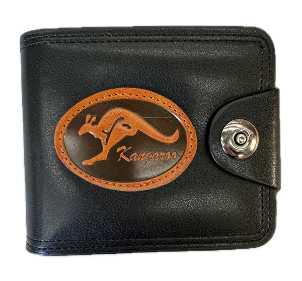Br Apparel Souvenir Wallet Australia Classic Australian Kangaroo In Black Travel Wallets