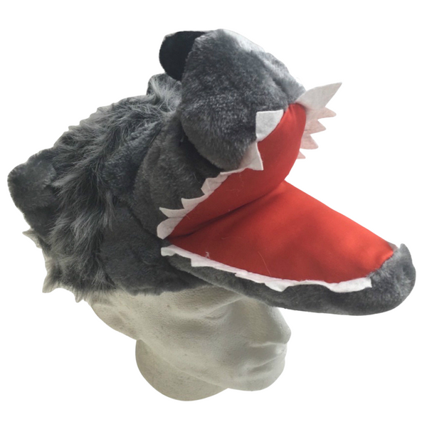 Wolf Hat Funny Party Costume Adult Childrens Animal Fancy Dress Halloween Cap Hats