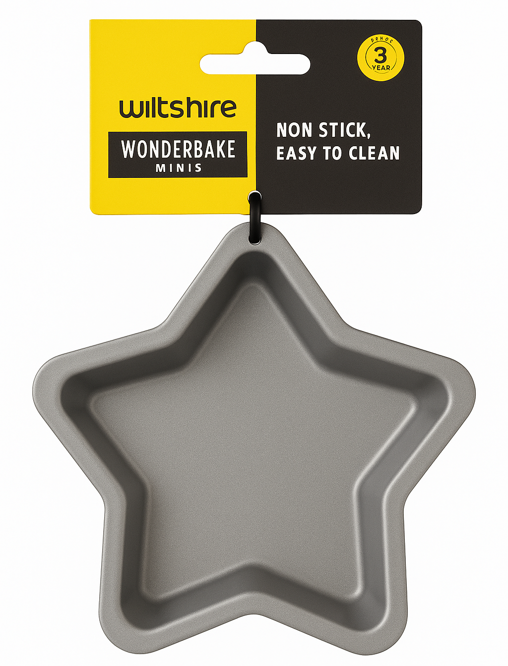 Wiltshire Wonderbake Mini Non Stick Pan Star (12Cm) Muffin Pans & Baking Moulds