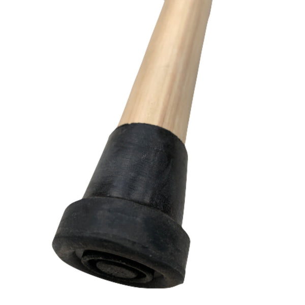 Br Safety Carved Walking Stick 93Cm Varnished Cane Pole With Rubber Tip Canes & Walking Sticks