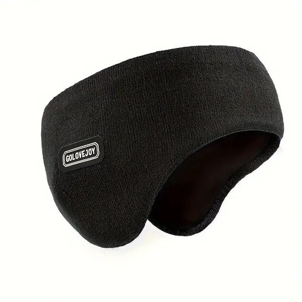 Warm Mens Winter Earmuffs Cover Protection Running Headband In Black Hats & Headwear