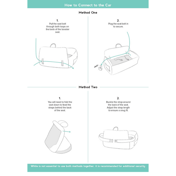 Modern Pets Premium Dog Booster Seat For Medium Pet Transport