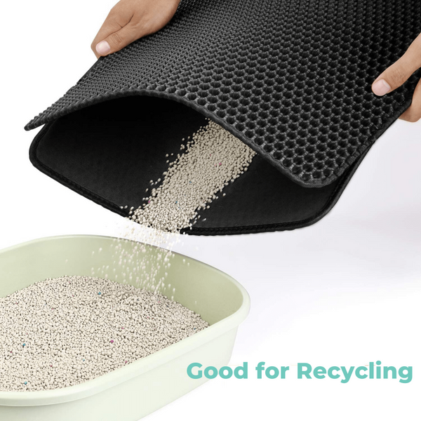 Modern Pets Mat Honeycomb Dual Layer Design Medium Cat Litter