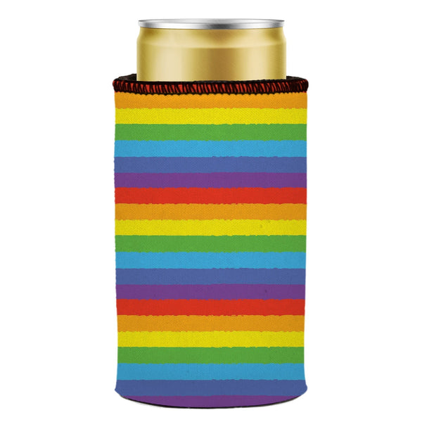 Lgbtq Pride Flag Stubby Cooler 2 Pack Ice Chests & Coolers