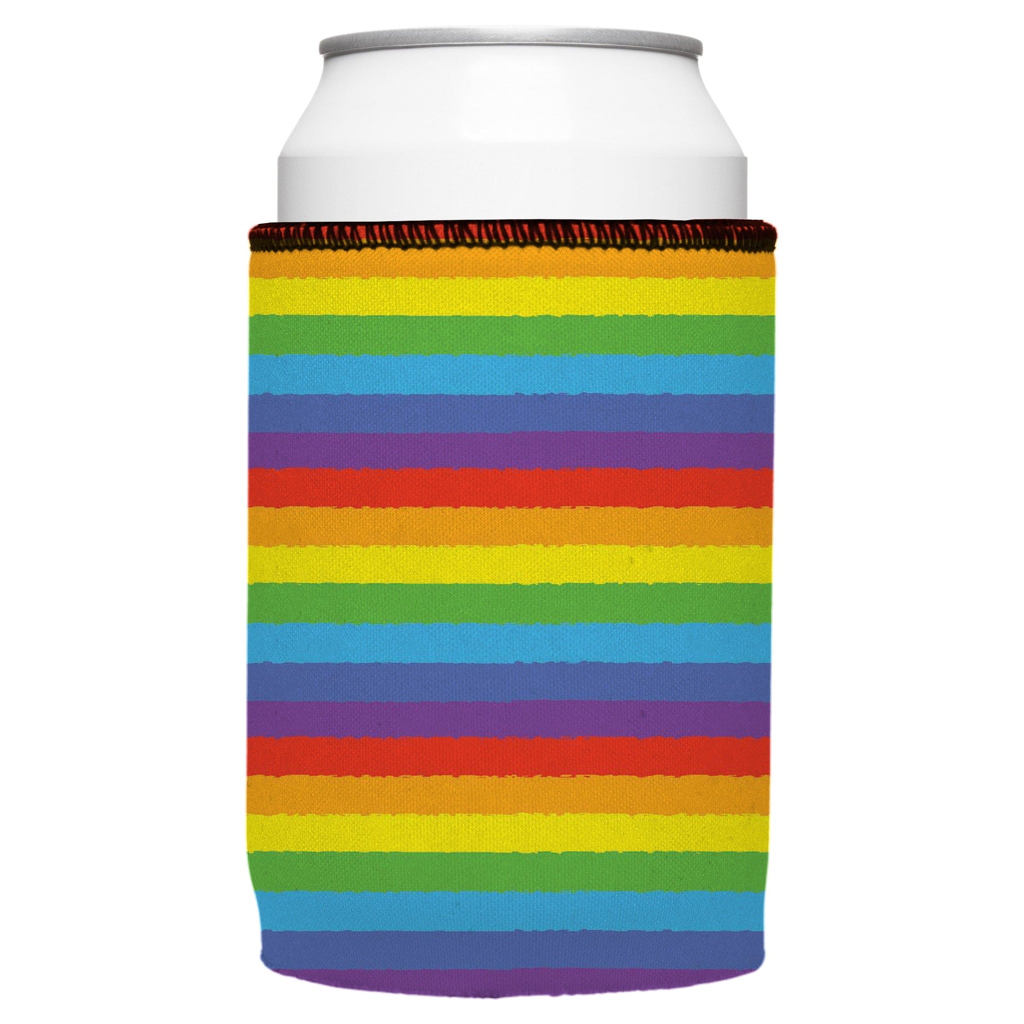 Lgbtq+ Pride Flag Stubby Cooler Ice Chests & Coolers