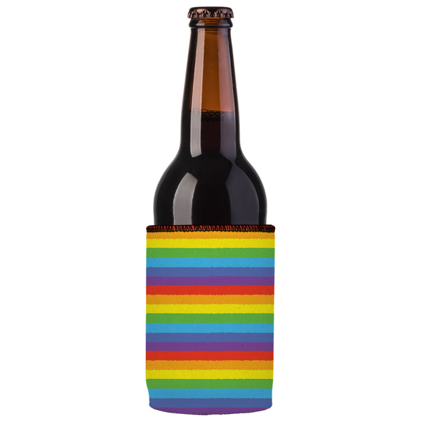 Lgbtq+ Pride Flag Stubby Cooler Ice Chests & Coolers